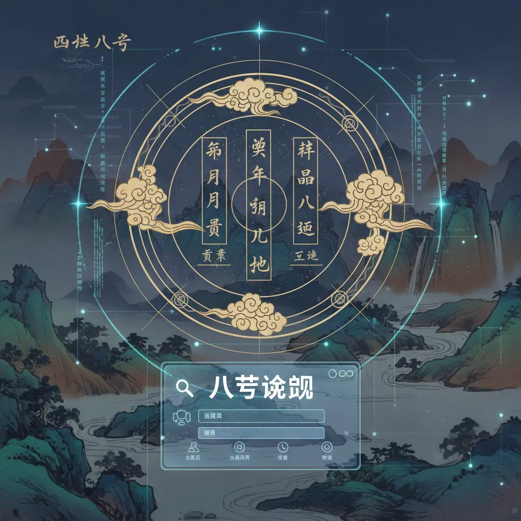 八字查詢 - 四柱八字