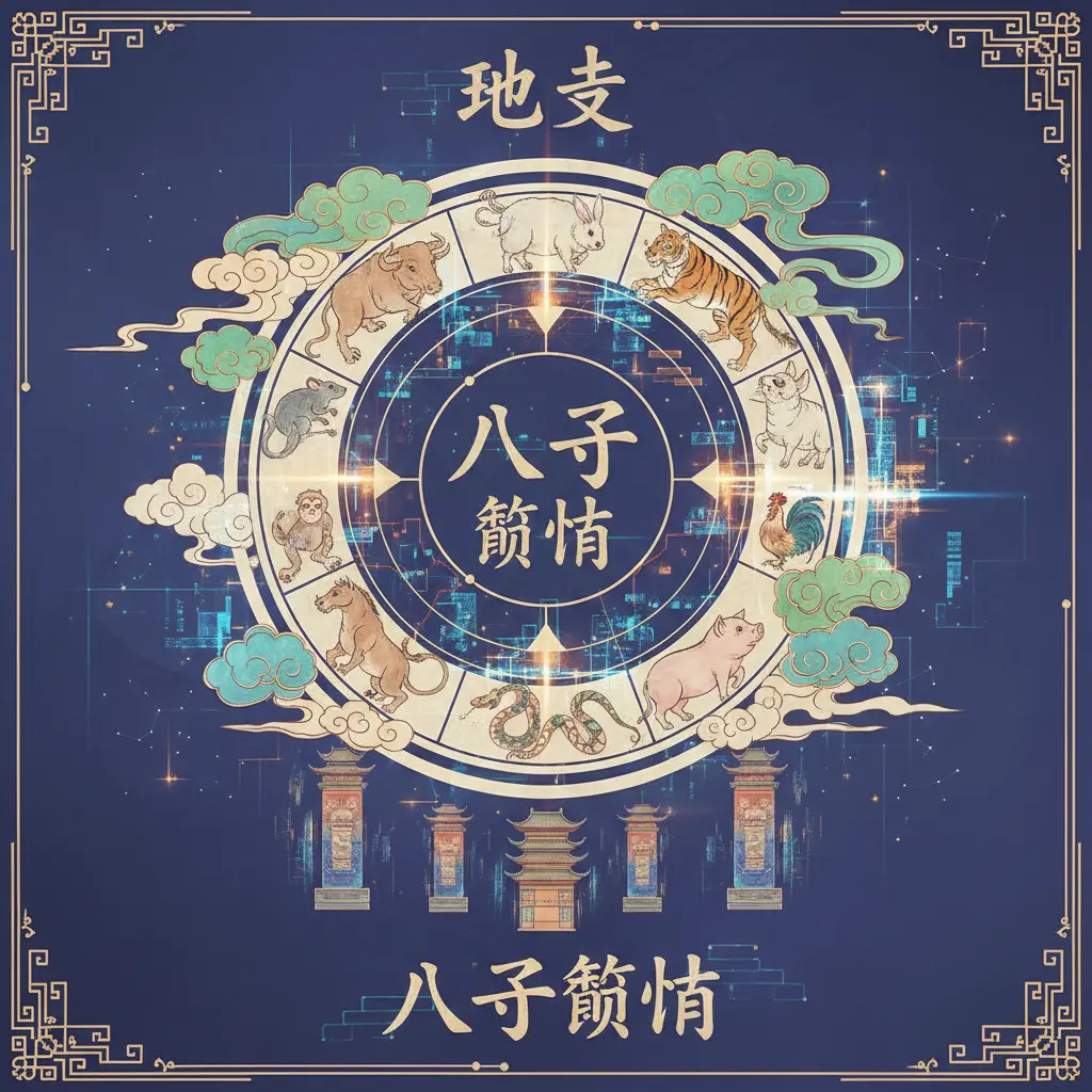 八字算命 - 地支