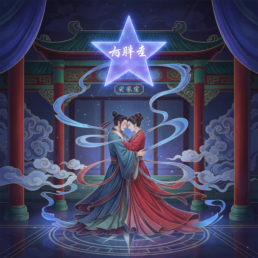 夫妻宮 - 右弼星