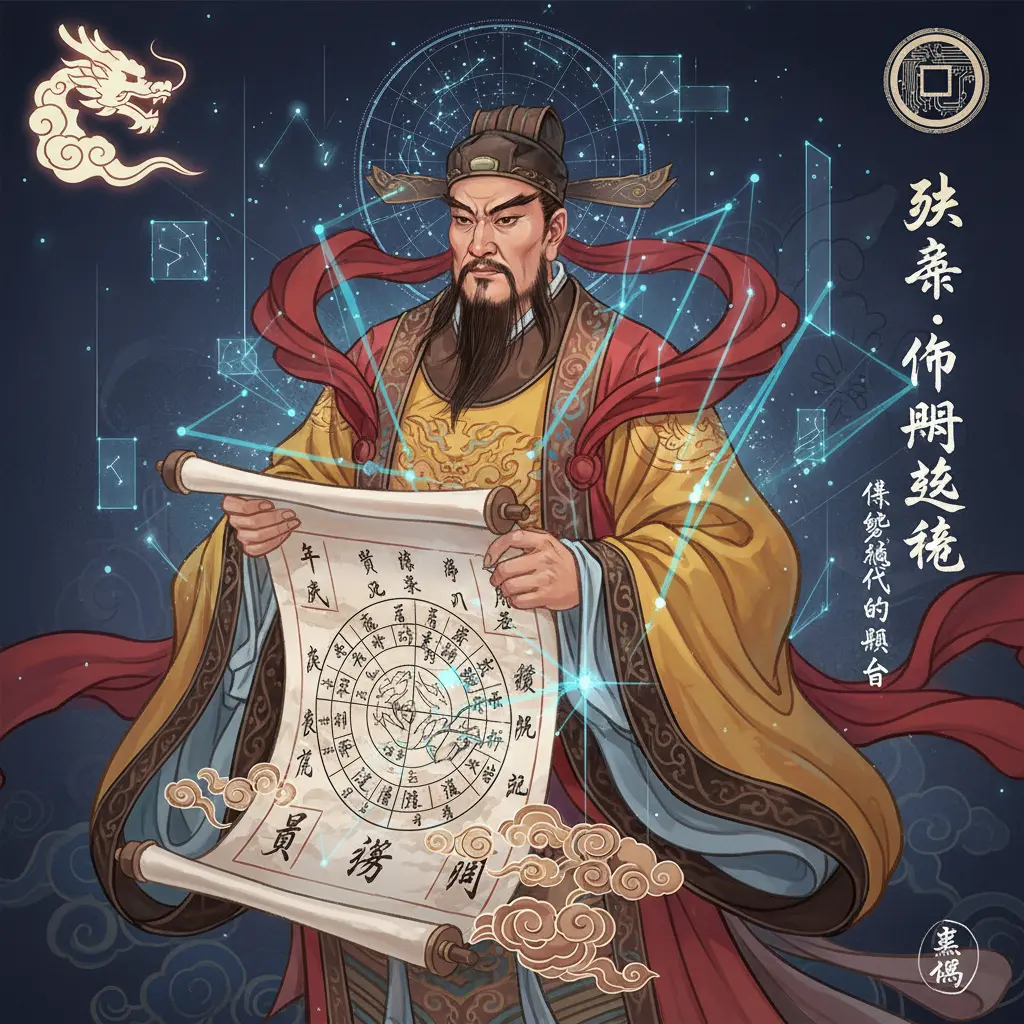 算八字命盤 - 朱元璋