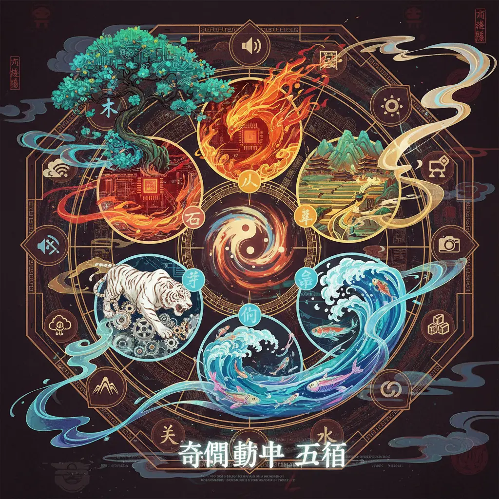 奇門遁甲 - 五行