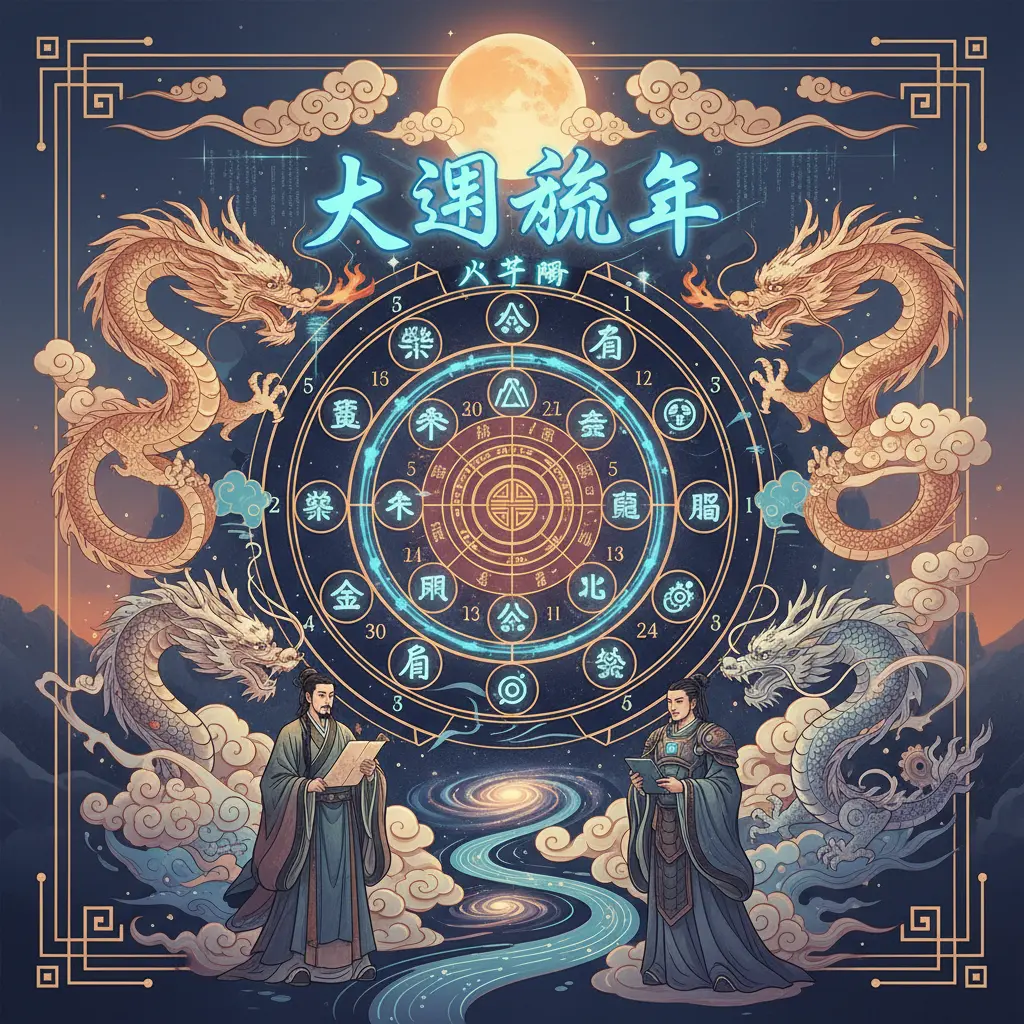 八字盤 - 大運流年