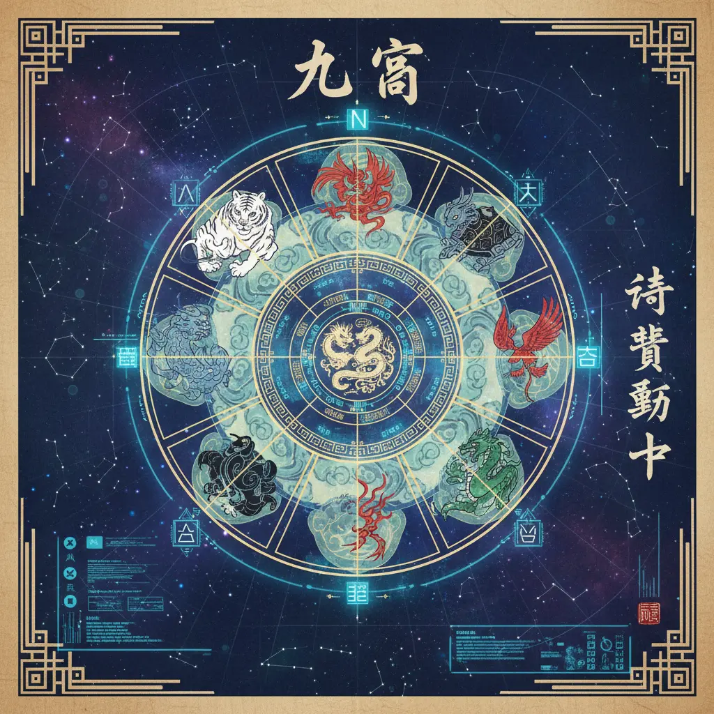 奇門遁甲 - 九宮