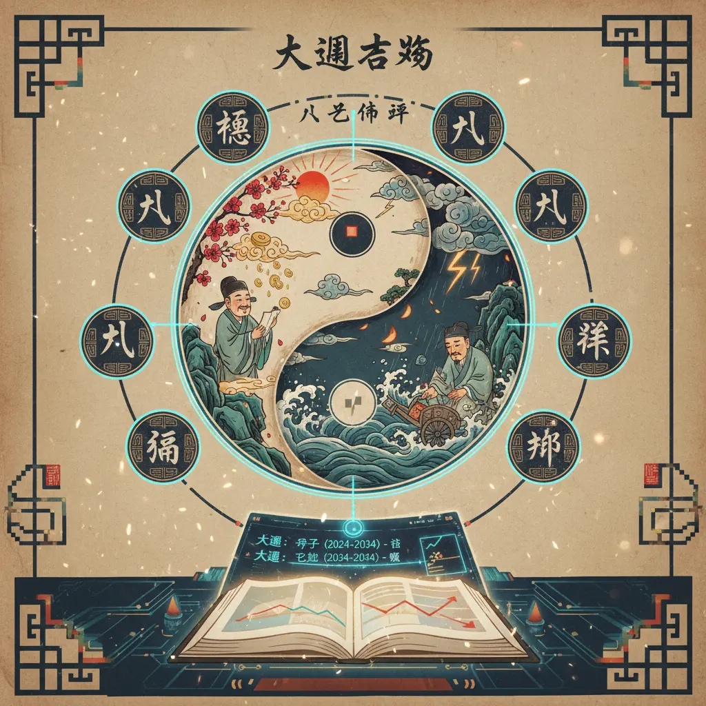 八字命評 - 大運吉凶