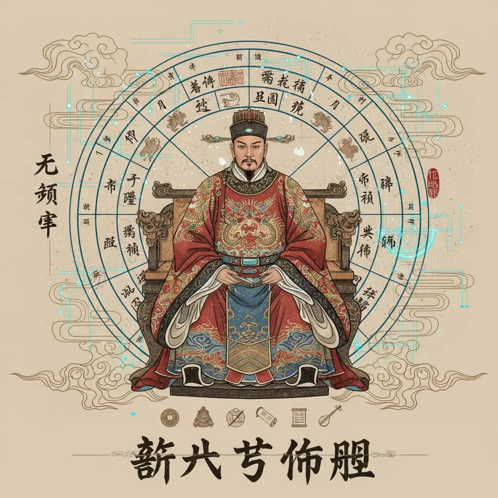 算八字命盤 - 元順帝