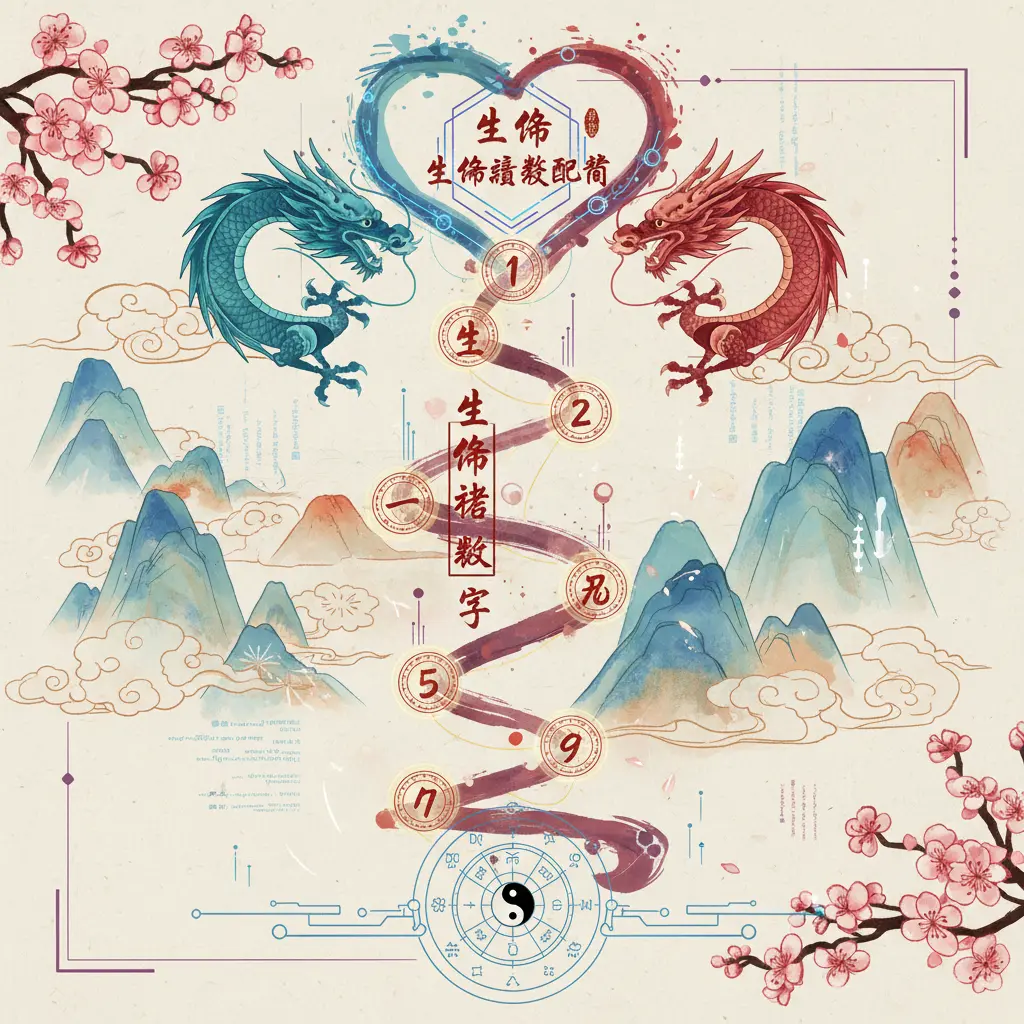 生命靈數配對 - 生命路徑數字