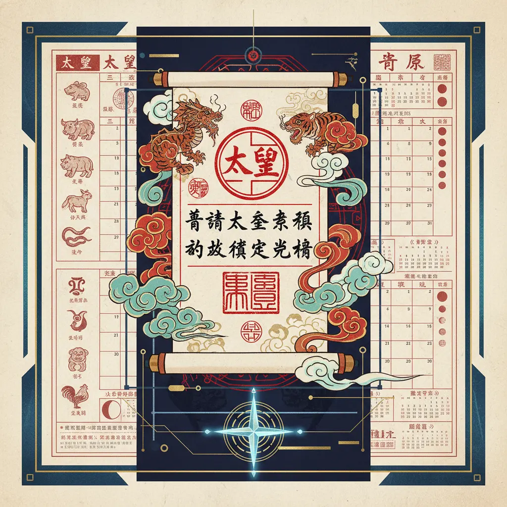 農民曆 - 太歲符