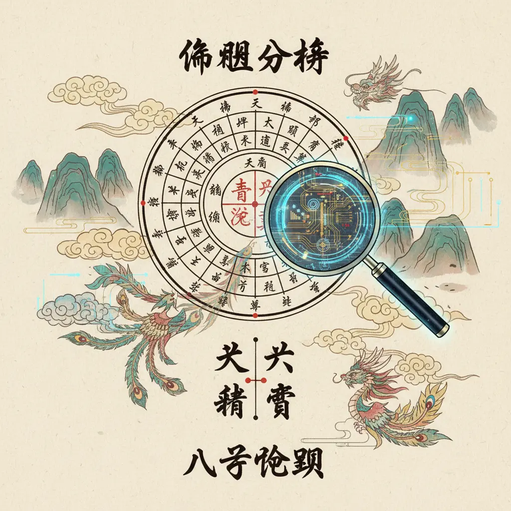 八字查詢 - 命盤分析