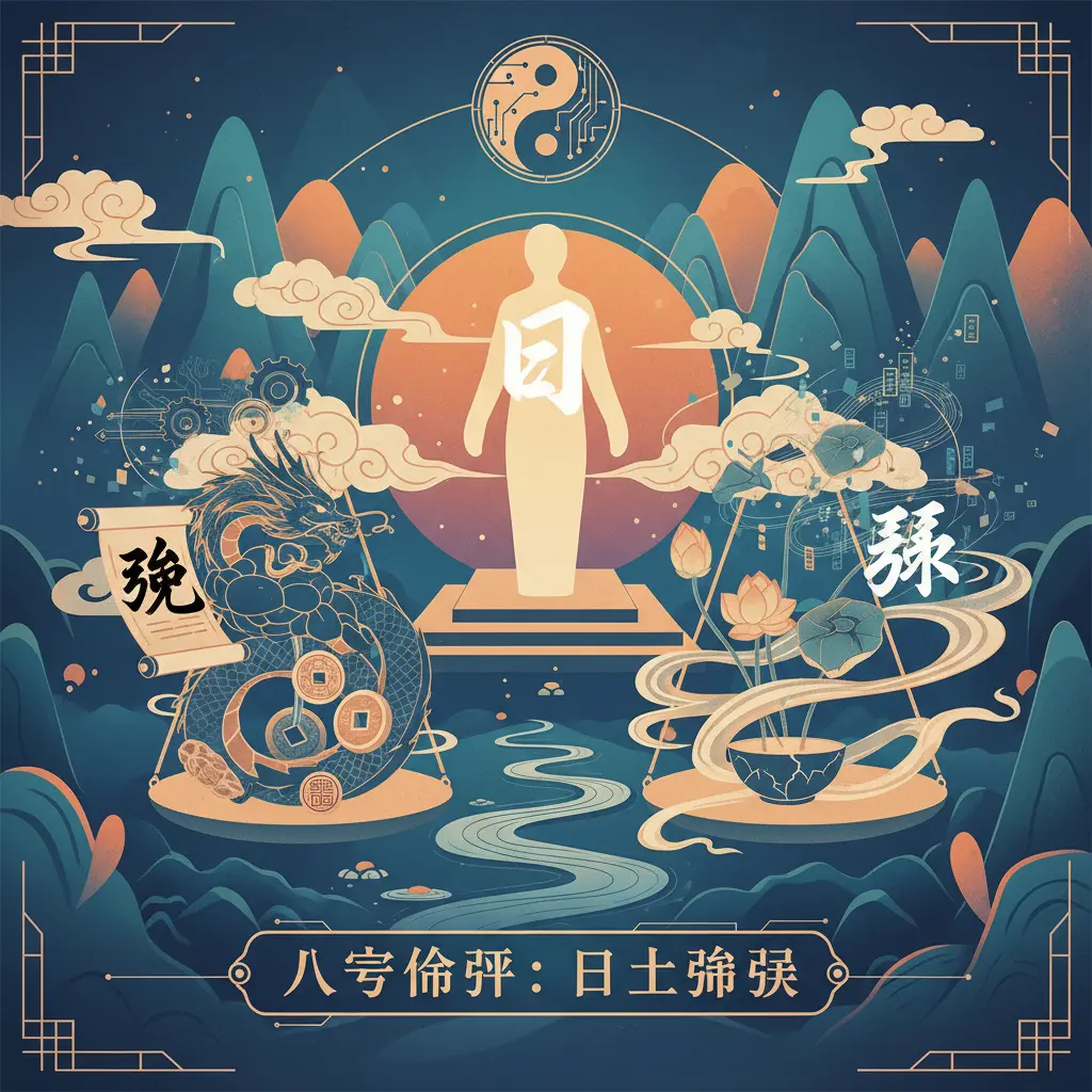 八字命評 - 日主強弱