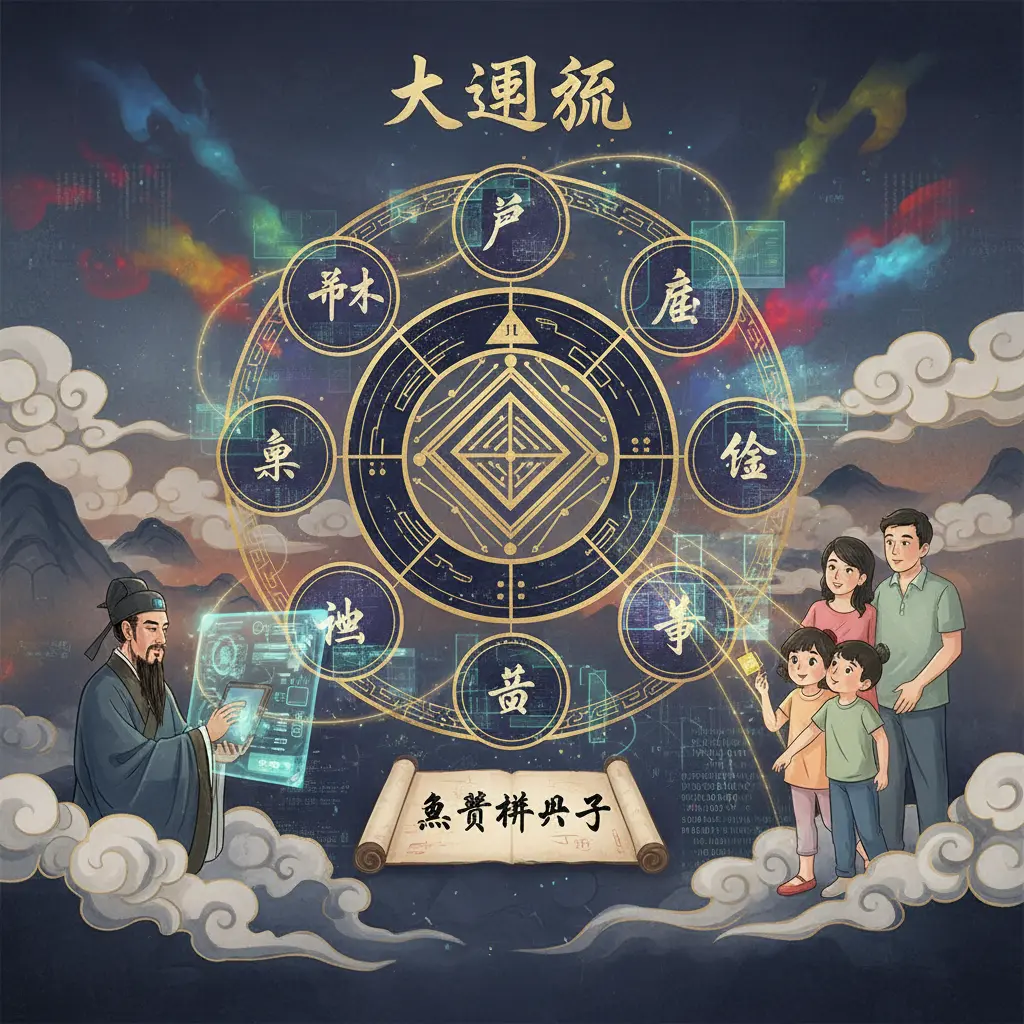 免費排八字 - 大運流