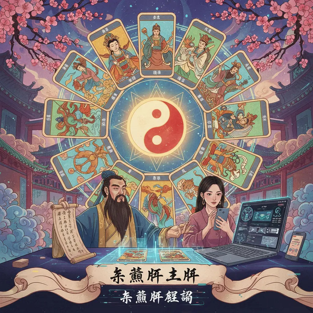 塔羅牌解讀 - 塔羅牌主牌