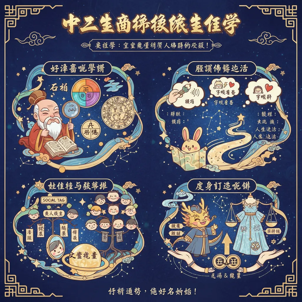 姓名學基礎理論與核心概念