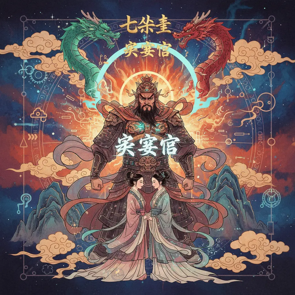 夫妻宮 - 七殺星