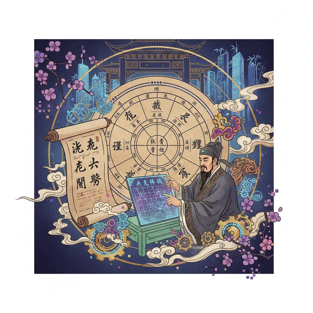 算八字命盤 - 紫微鬥數