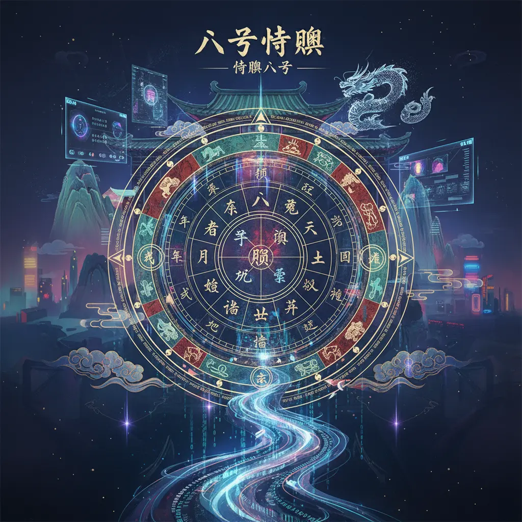 命盤八字 - 八字命盤