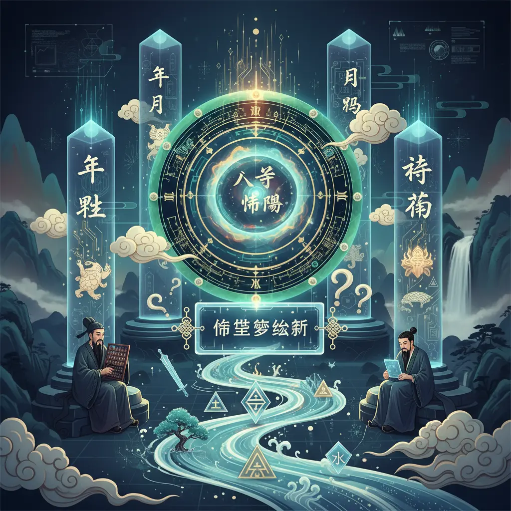 命格怎麼算 - 八字命盤