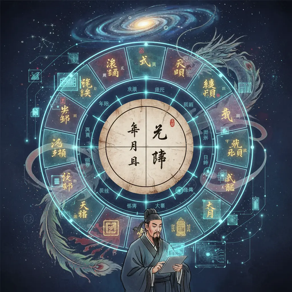 八字命盤 - 紫微鬥數