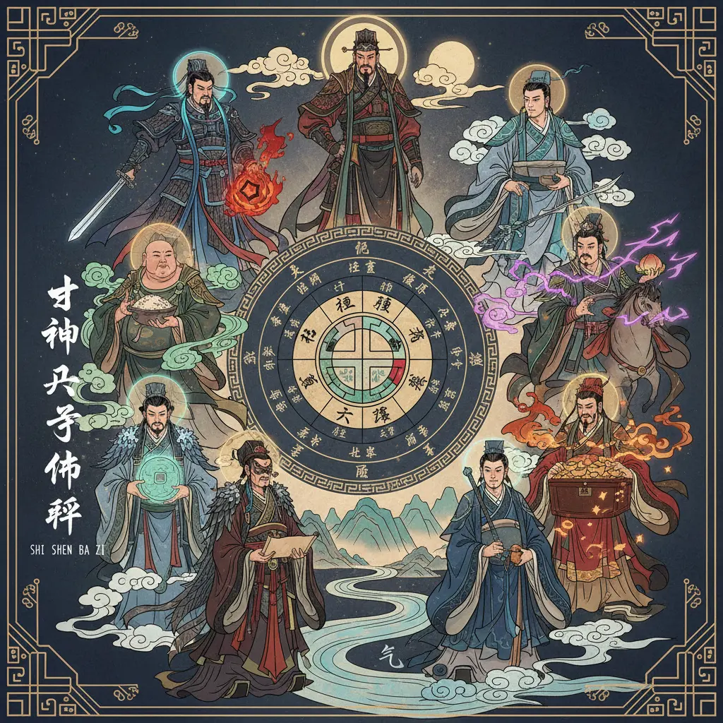 八字命評 - 十神