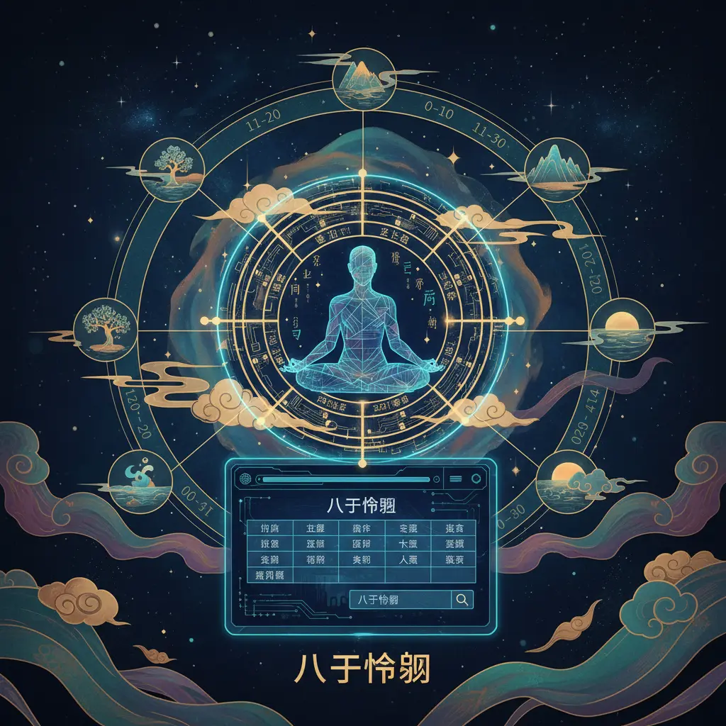 八字查詢 - 八字大運