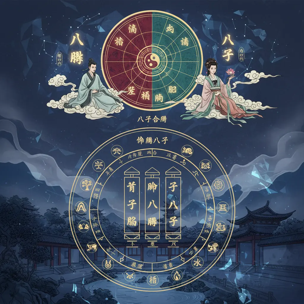 命盤八字 - 八字合盤