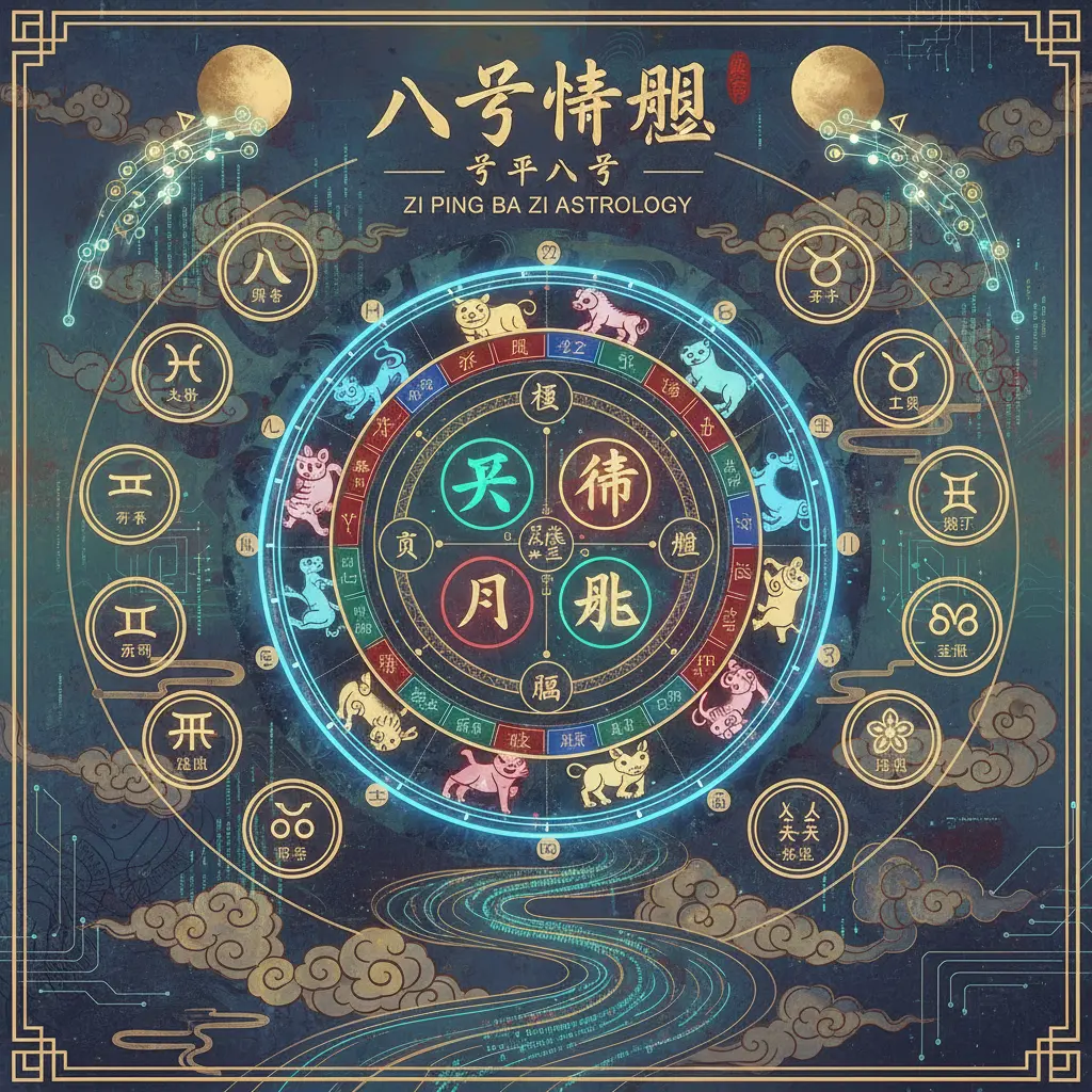 子平八字 - 八字命盤