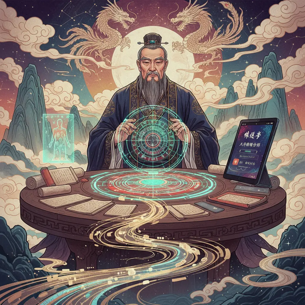 算八字命盤 - 陳德生