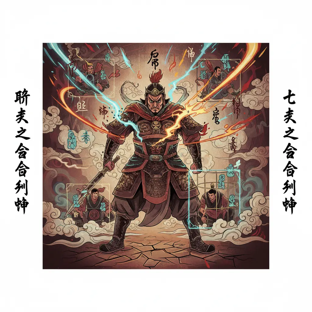 七殺格 - 幹支之會合刑沖