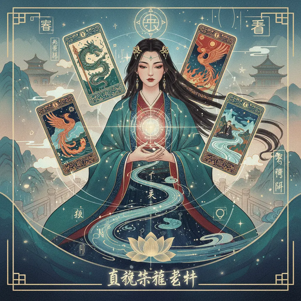 直覺塔羅 - 塔羅牌藝術品