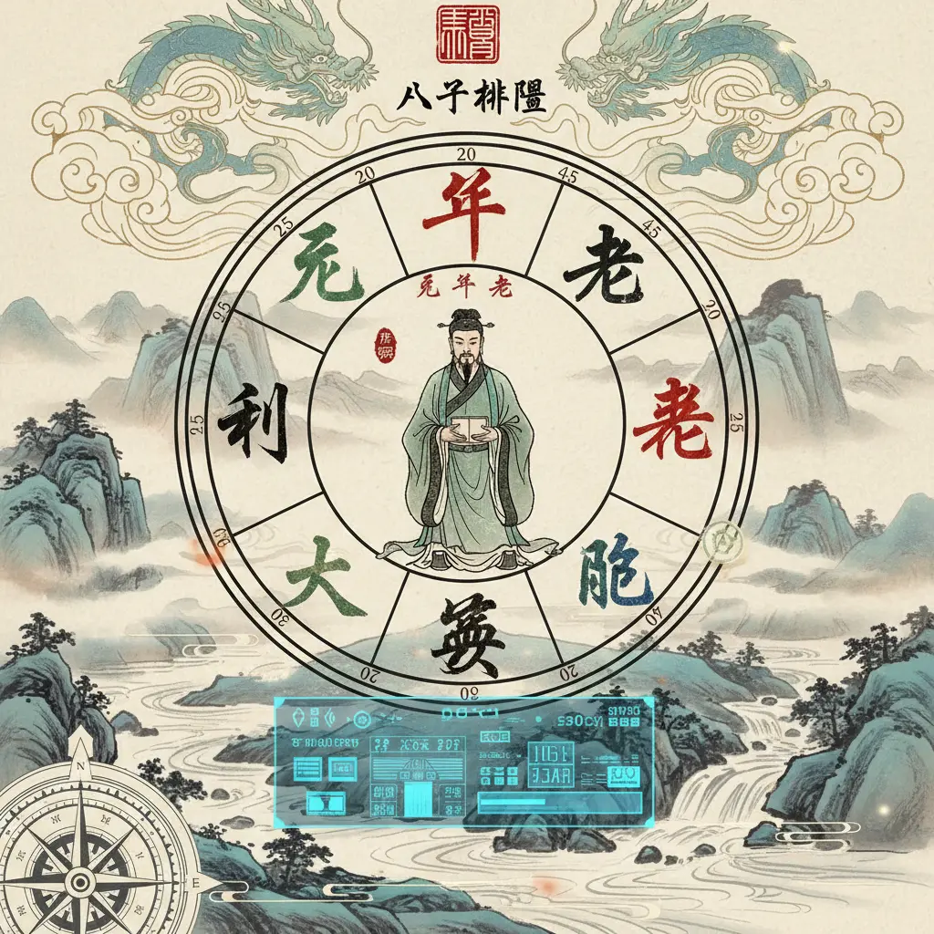 子平八字 - 八字排盤